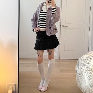 Japanese deadstock purple jacket with